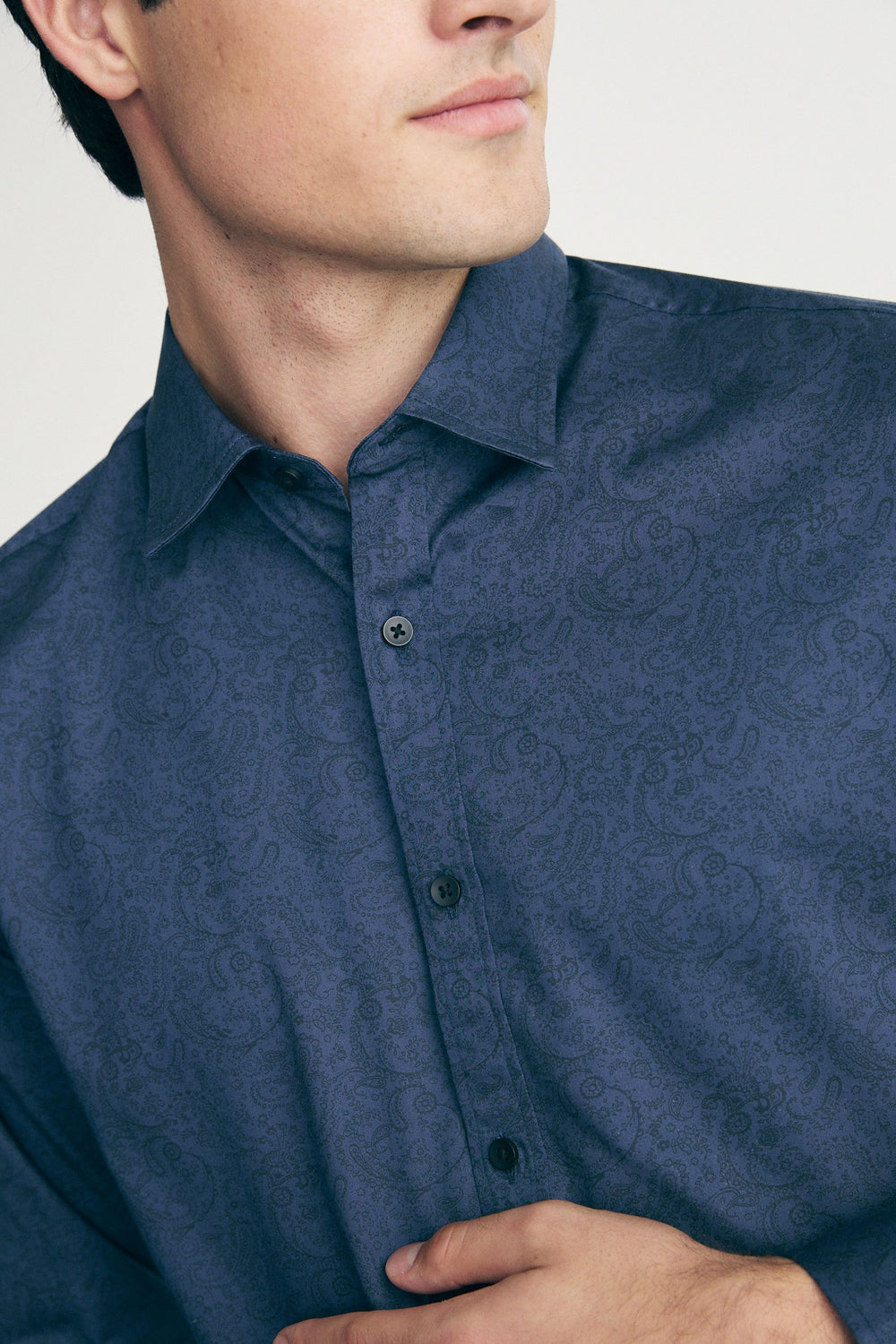 Micro print shirt