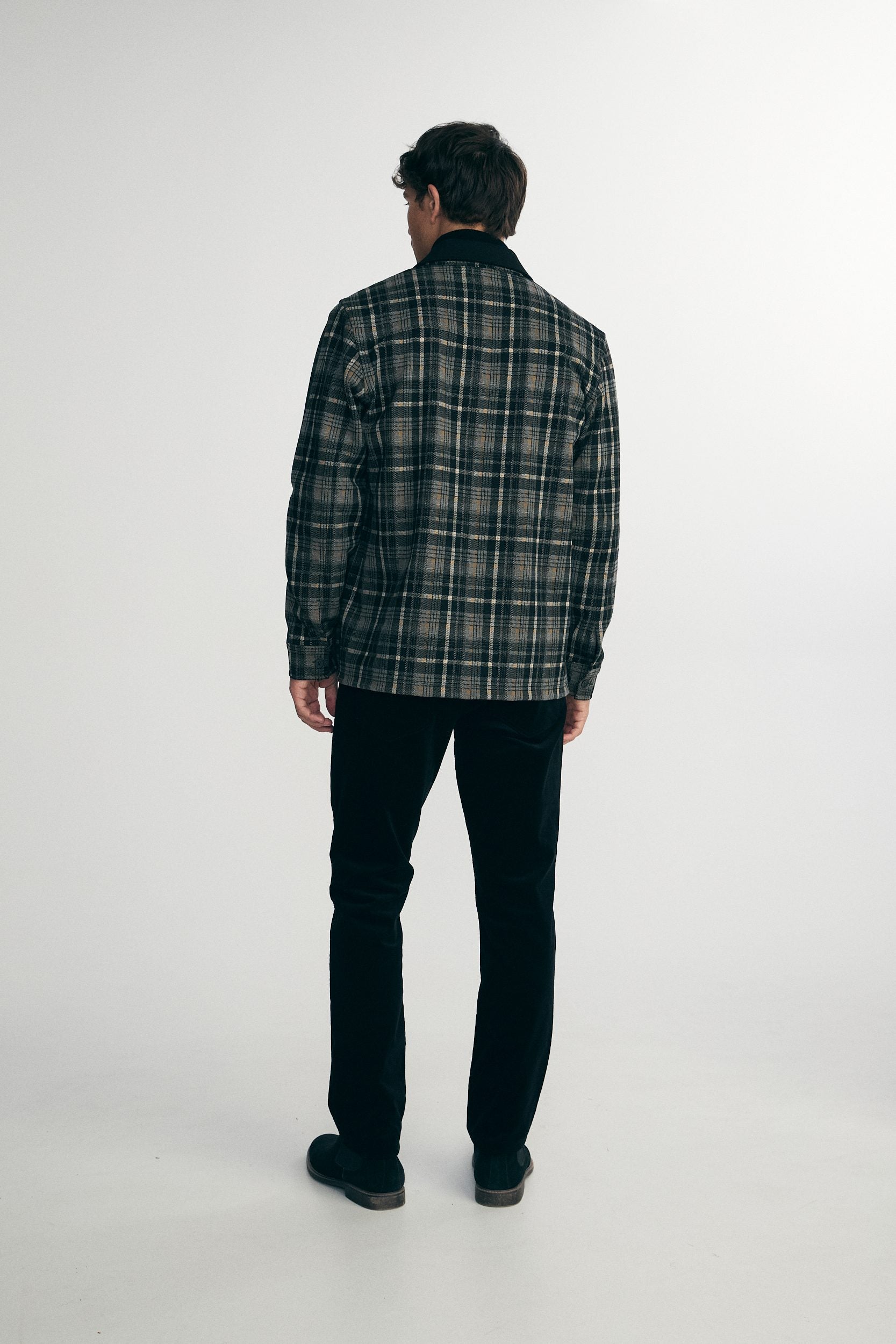 Plaid overshirt