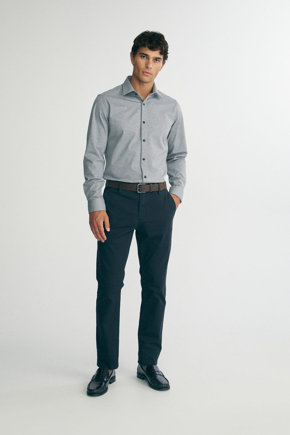 Long sleeve jersey shirt
