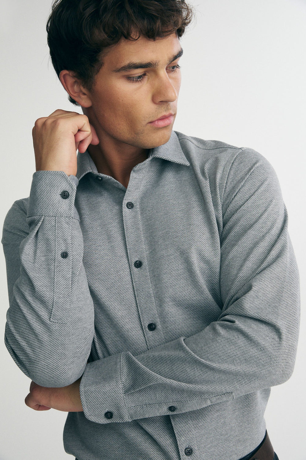 Long sleeve jersey shirt