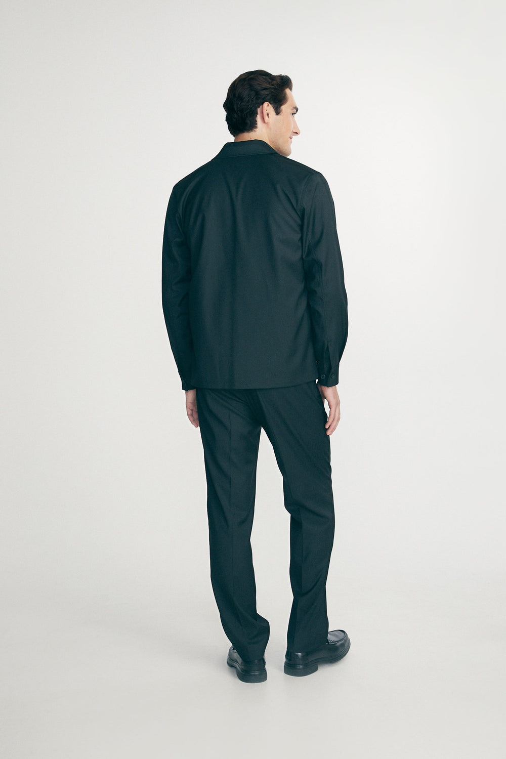 Long-sleeve overshirt