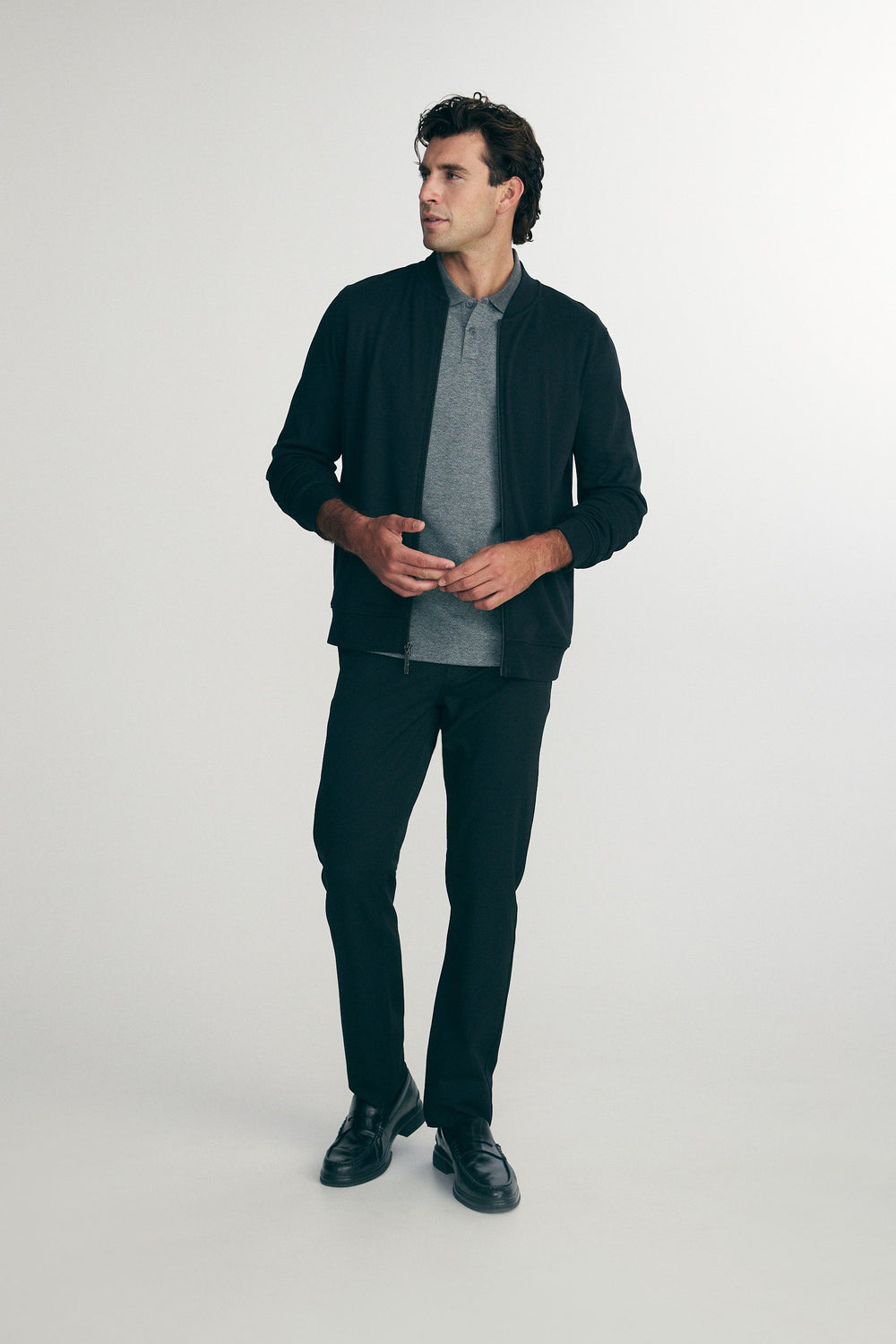 Pima cotton cardigan