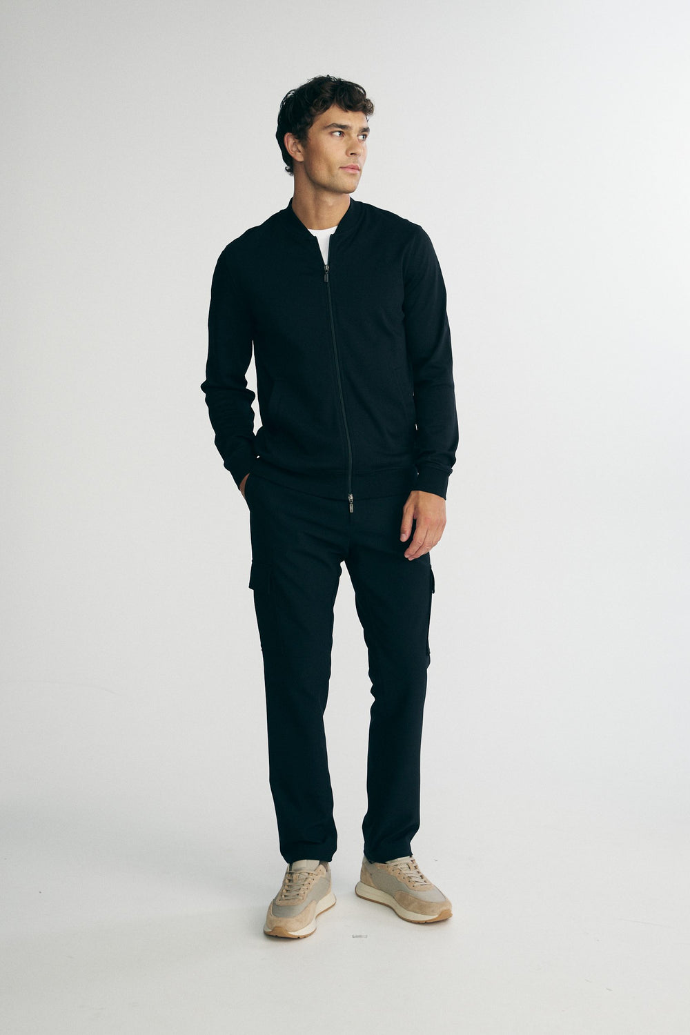Pima cotton cardigan