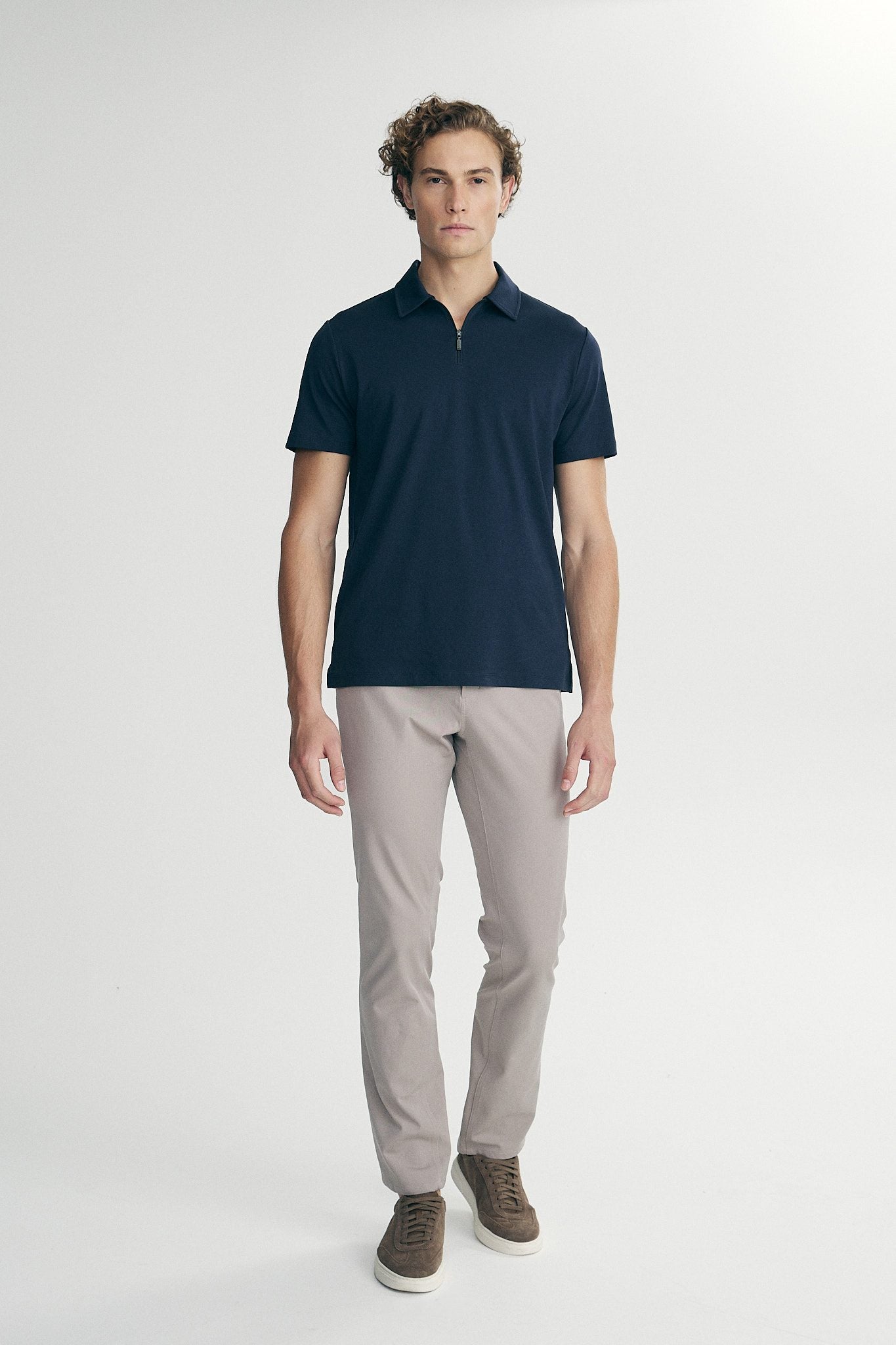 Pima cotton short sleeves polo