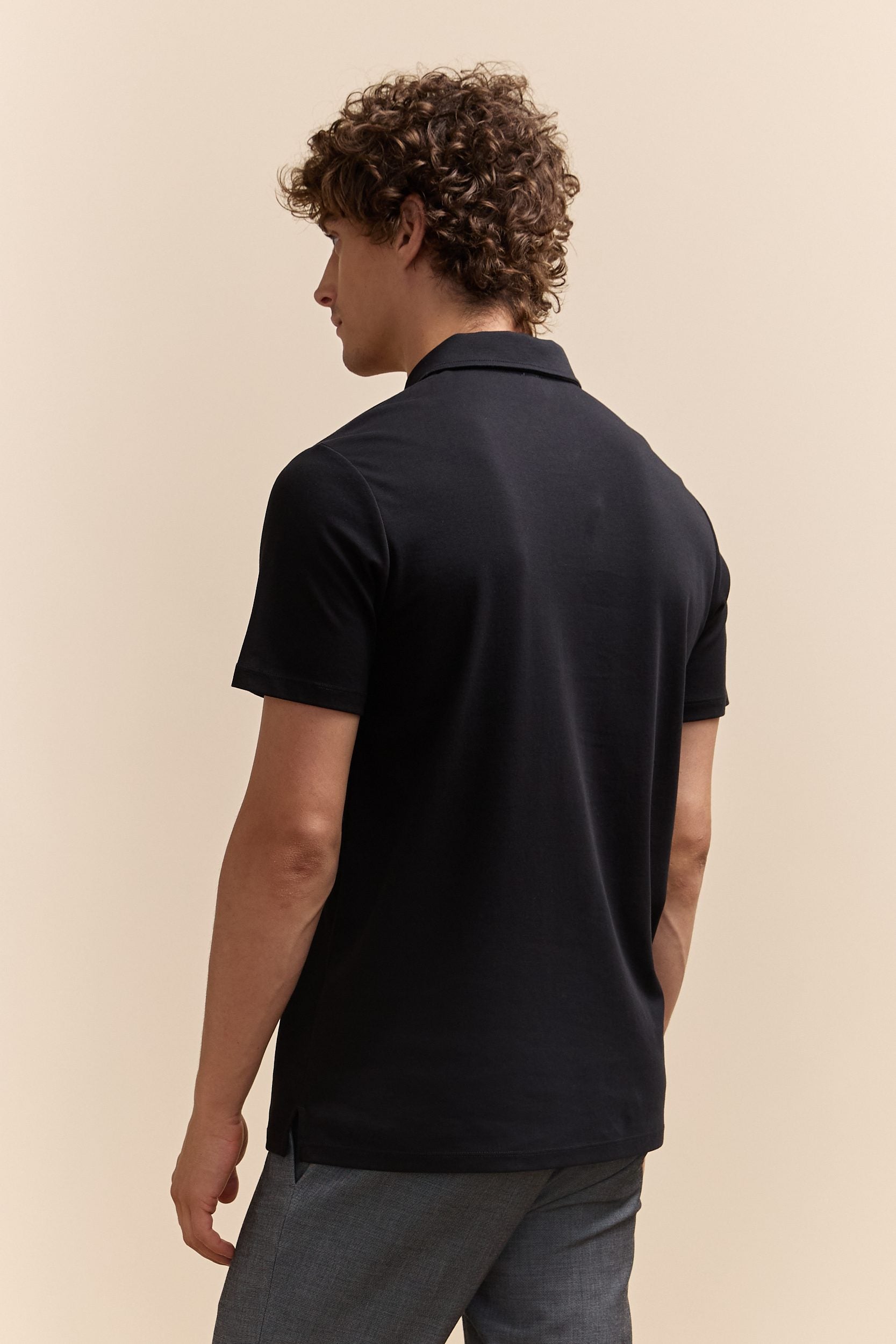 Pima cotton short sleeves polo