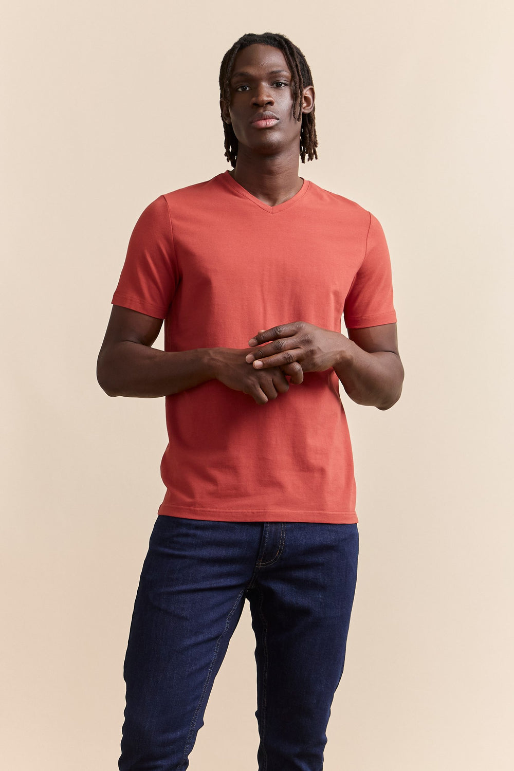 Basic V neck T-shirt