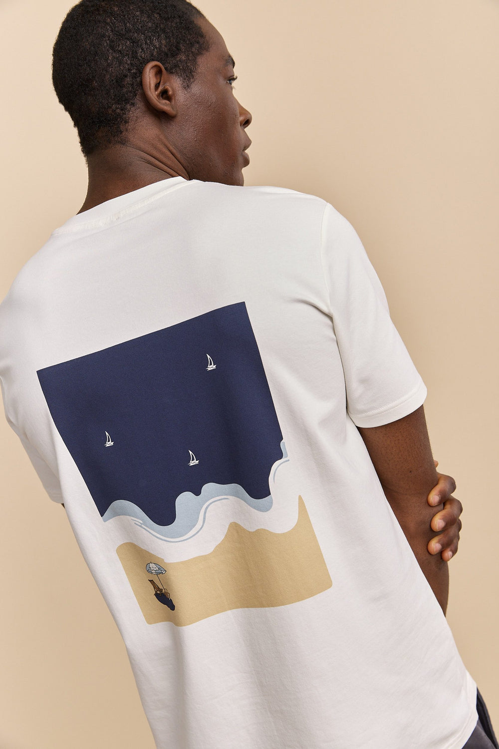 Vue sur mer graphic  t-shirt