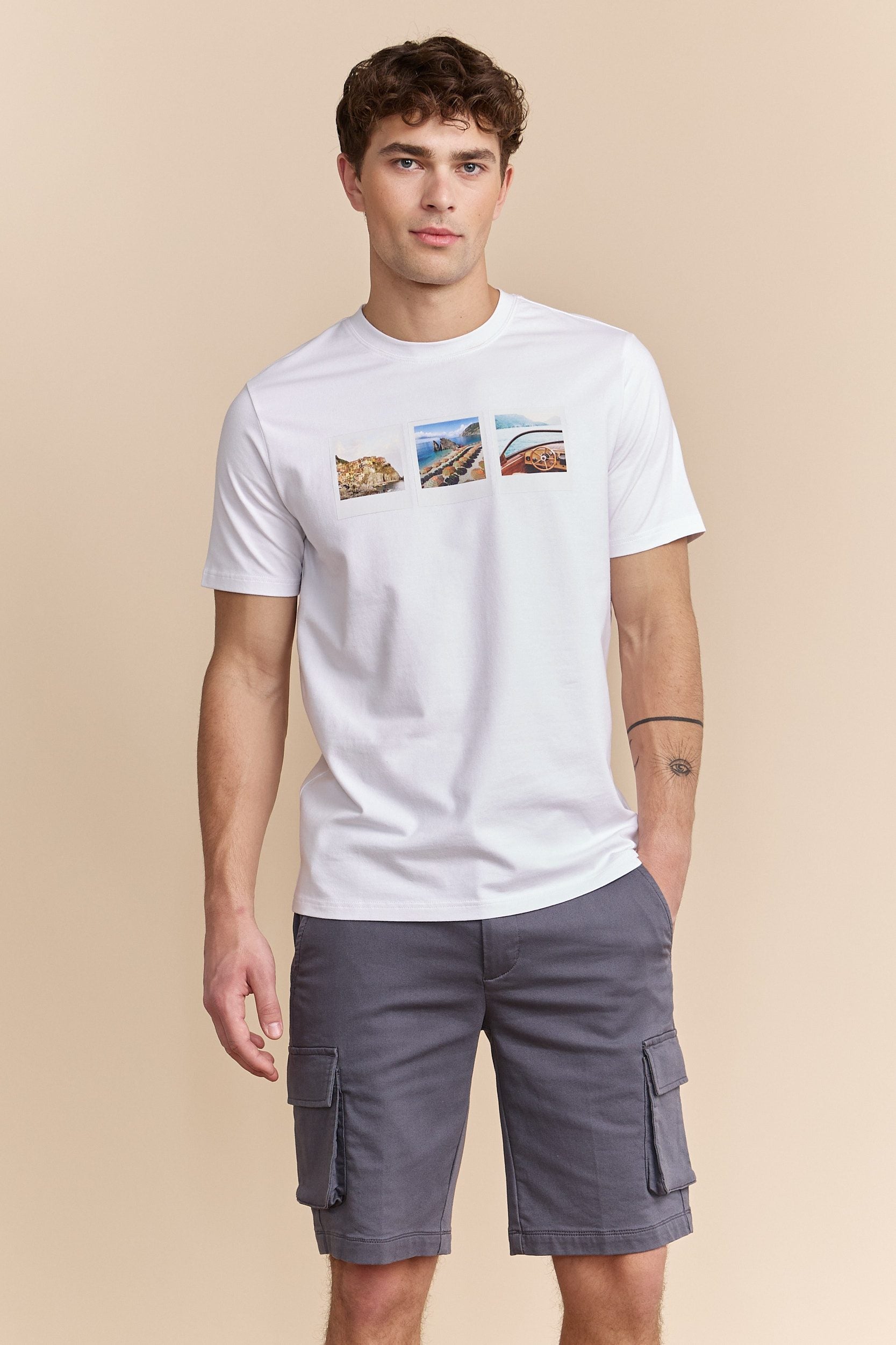 Polaroid graphic t-shirt