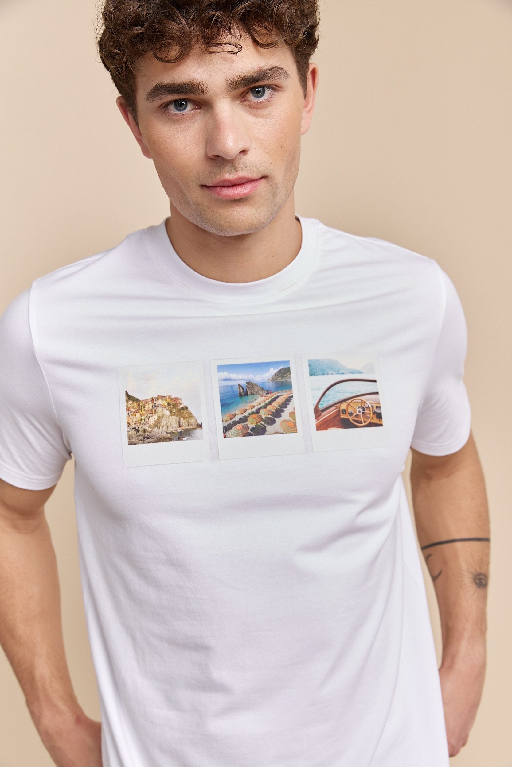 Polaroid graphic t-shirt