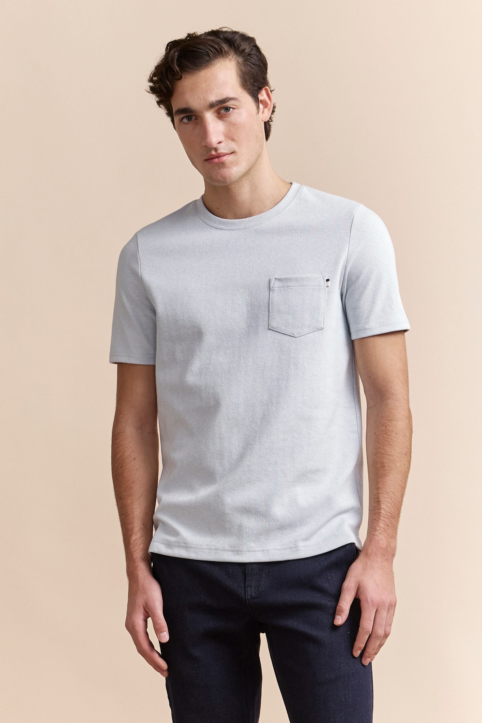 Textured t-shirt