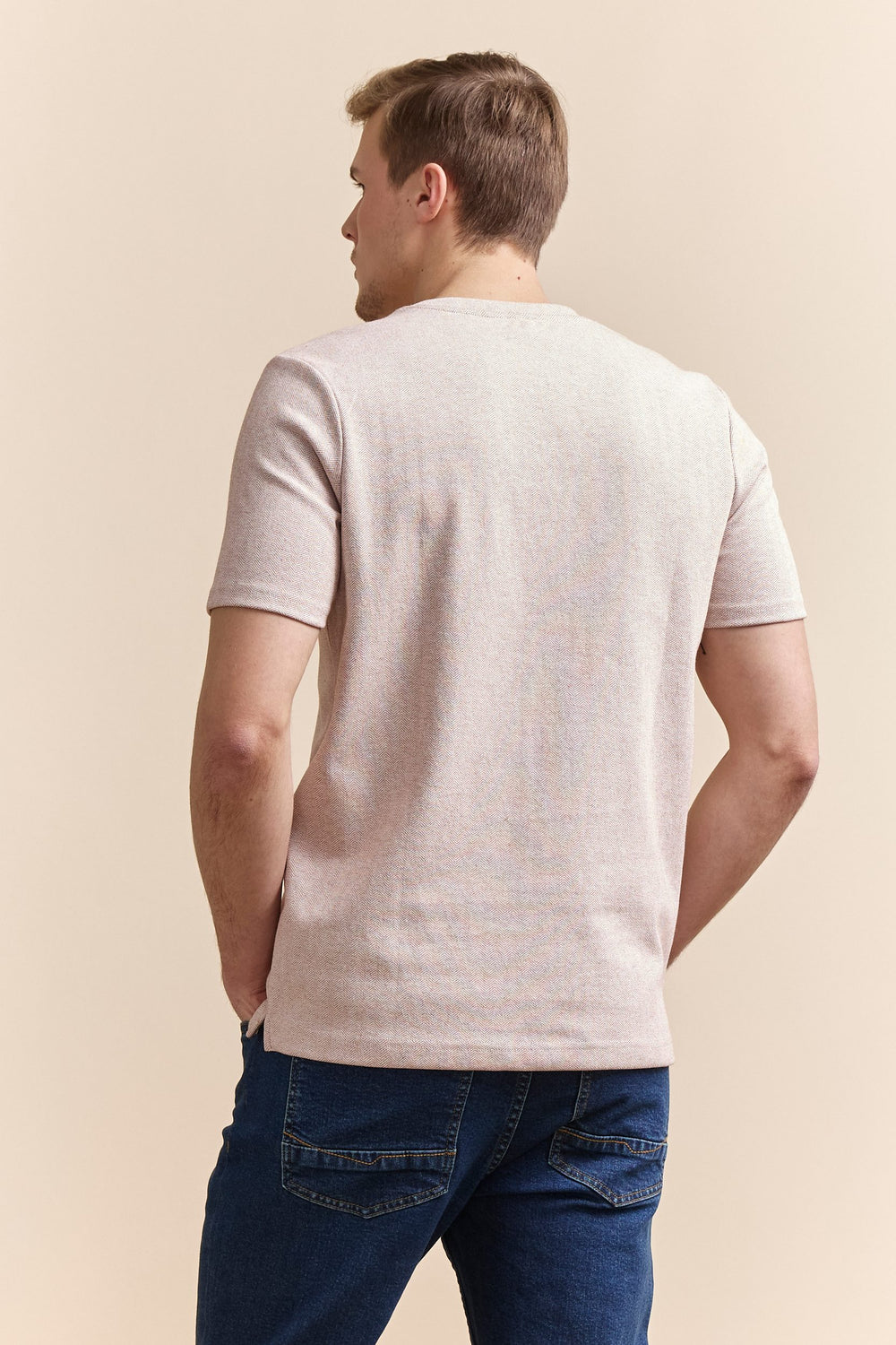 Textured t-shirt