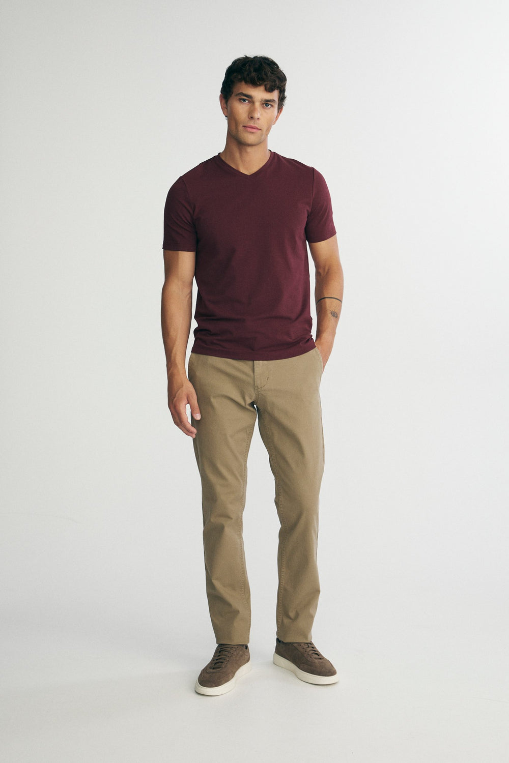 Basic V neck T-shirt