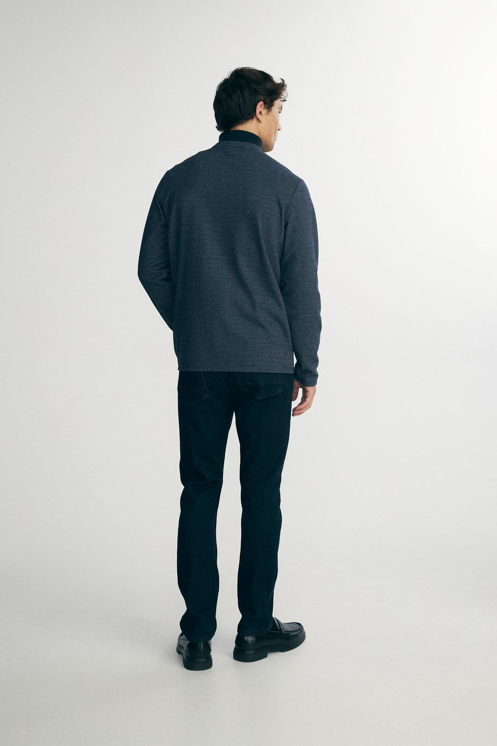 Long sleeve henley t-shirt