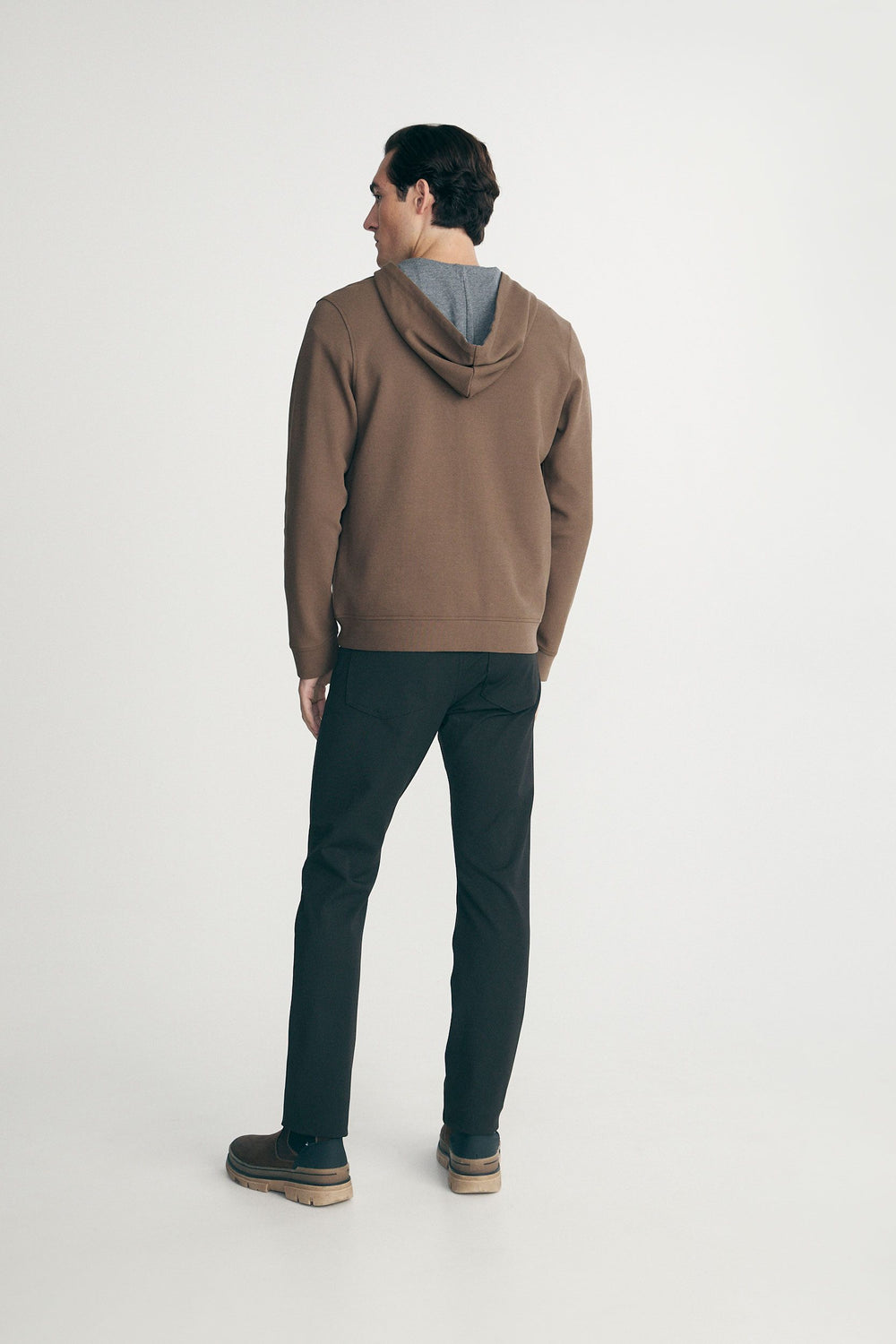 Hooded cardigan