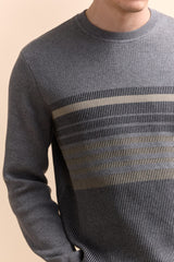 Blocking stripes sweater