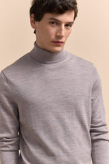 Merino wool turtle neck sweater