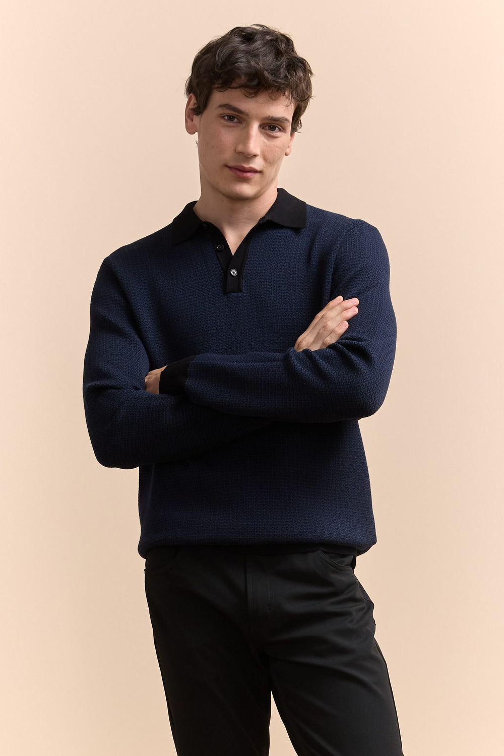 Polo sweater