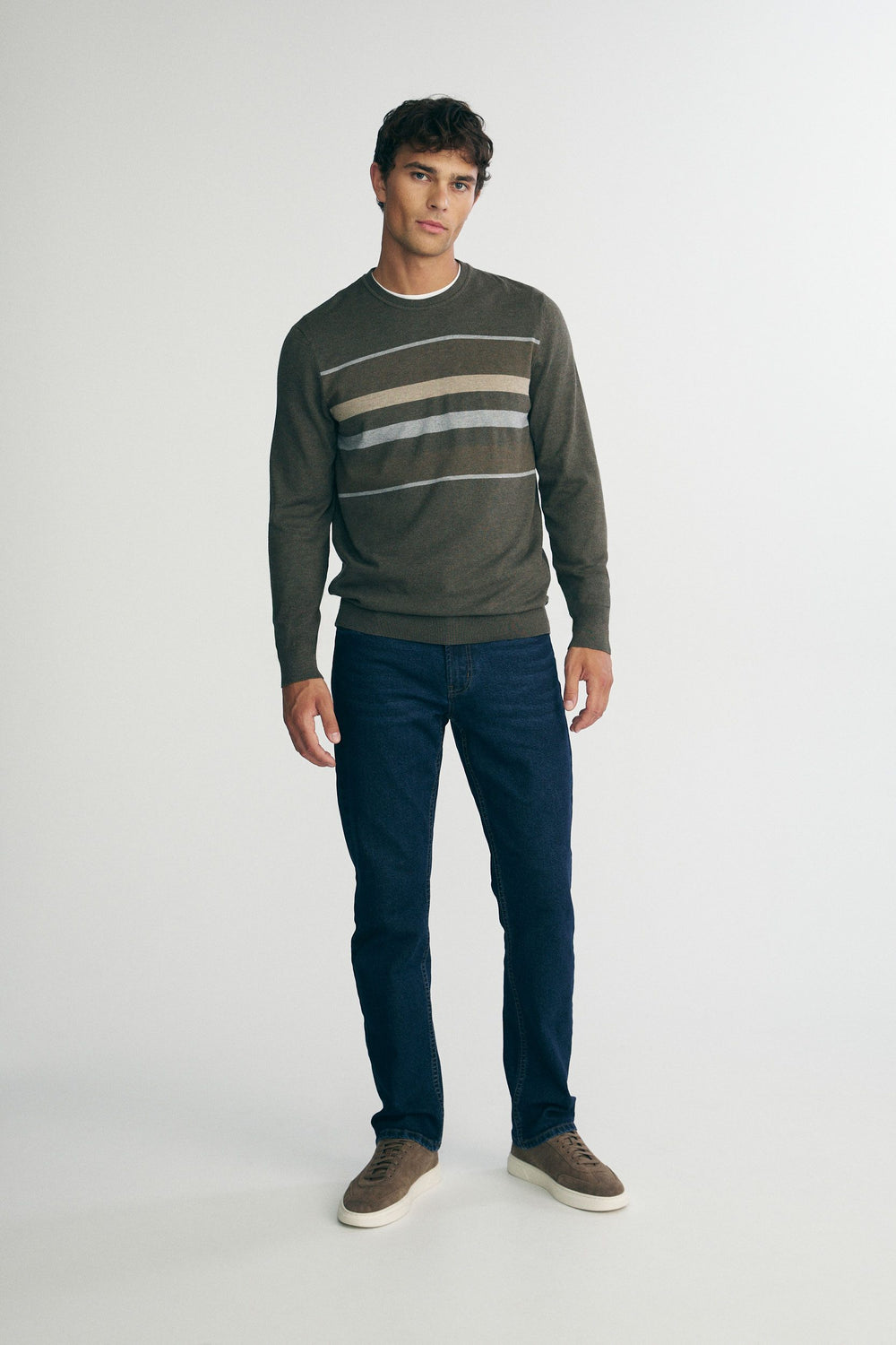 Crew neck sweater