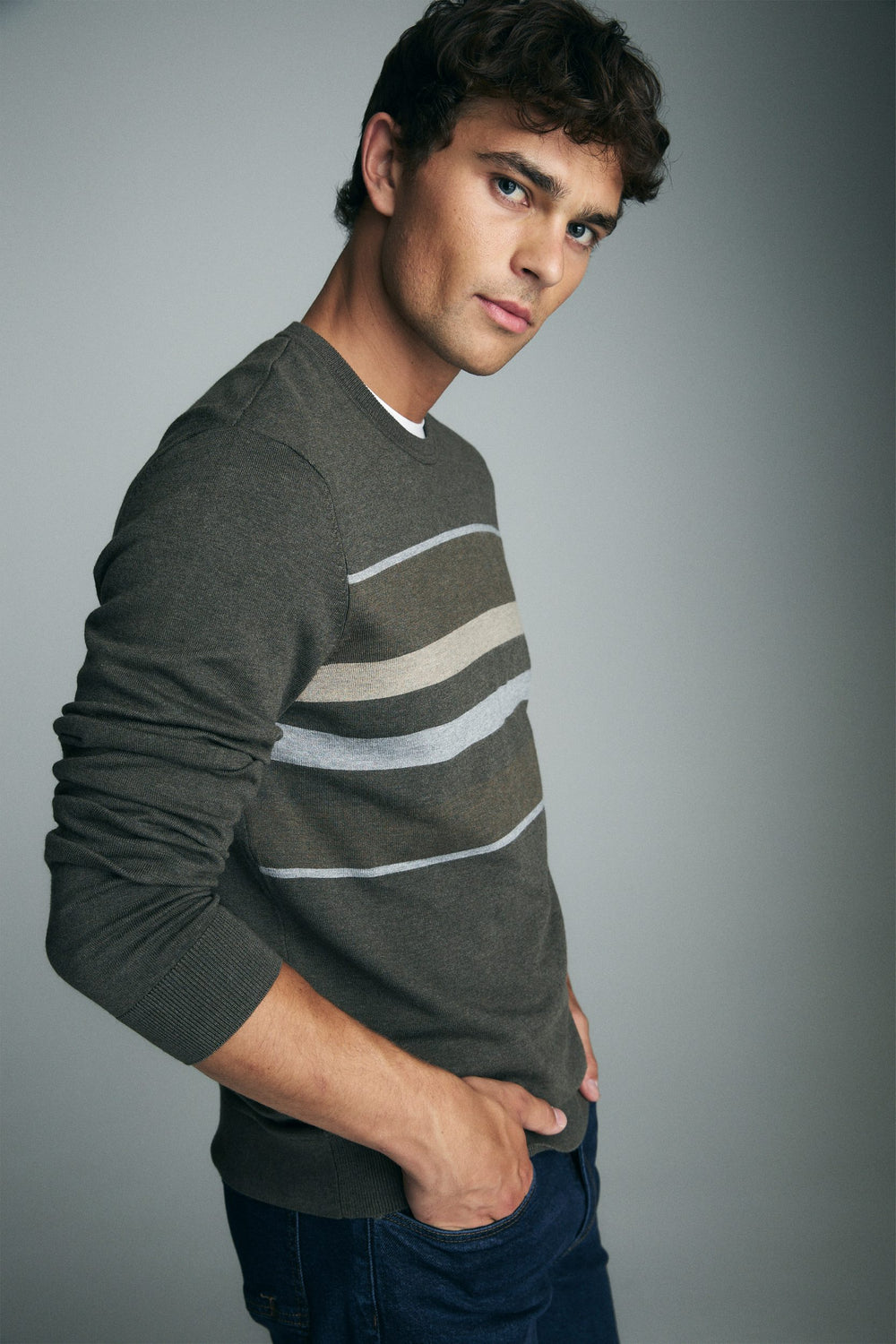 Crew neck sweater
