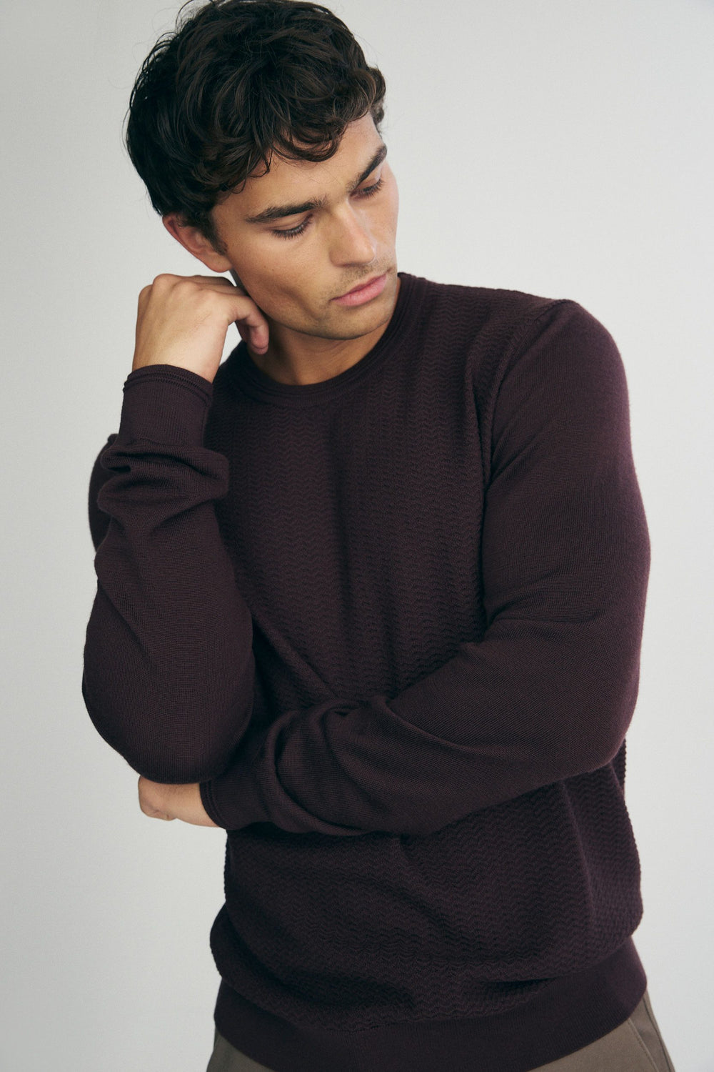 Merino wool sweater
