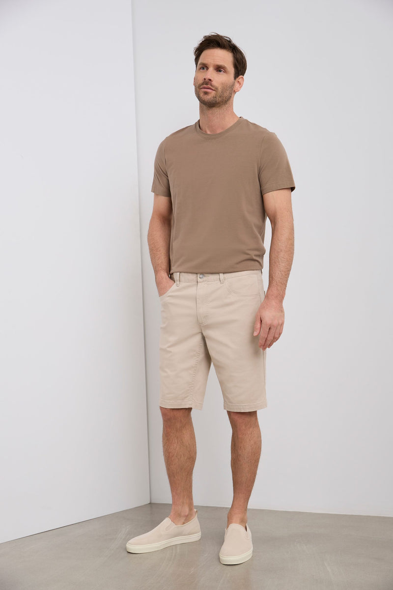 Twill 5 pocket bermuda