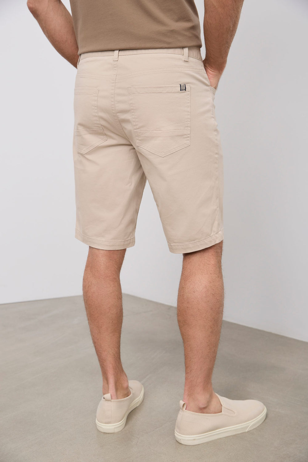 Twill 5 pocket bermuda
