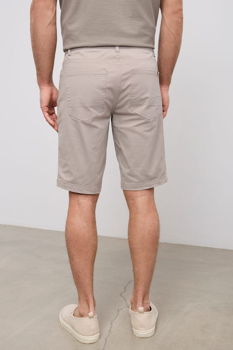 Twill 5 pocket bermuda