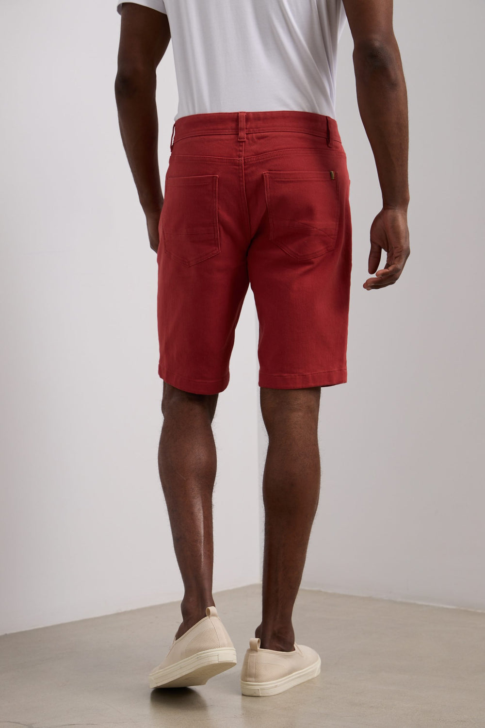 5 pocket twill bermuda shorts