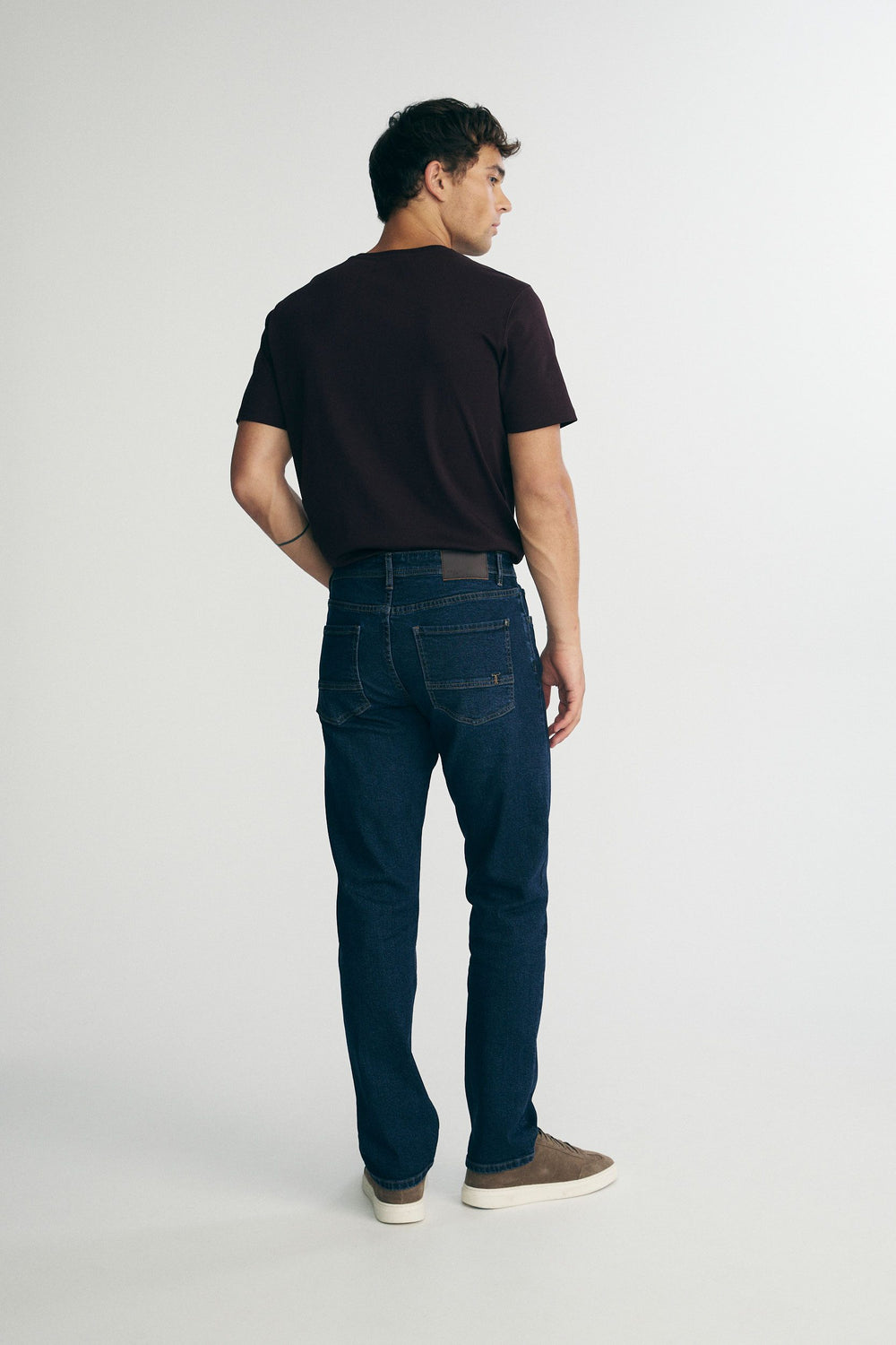Straight leg jeans
