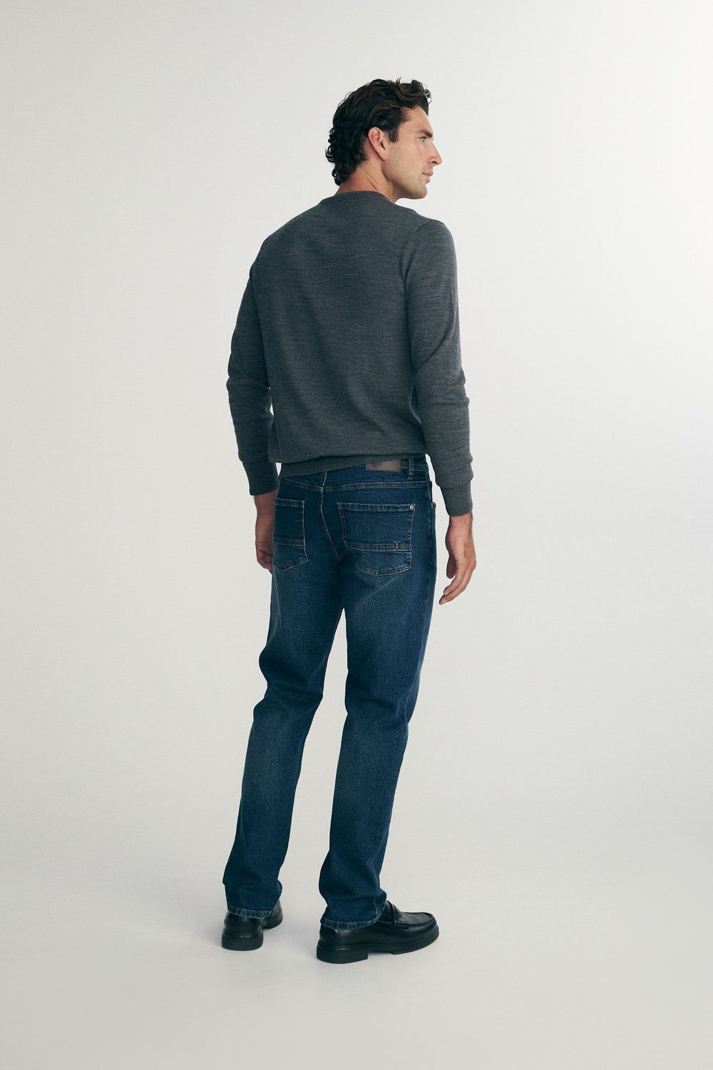 Straight leg jeans