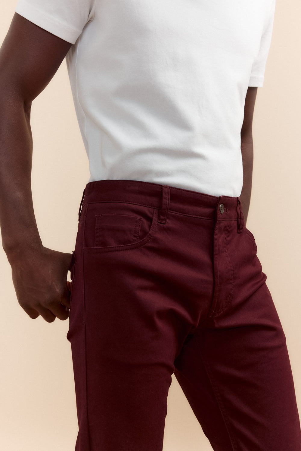 Slim fit 5-pocket pants