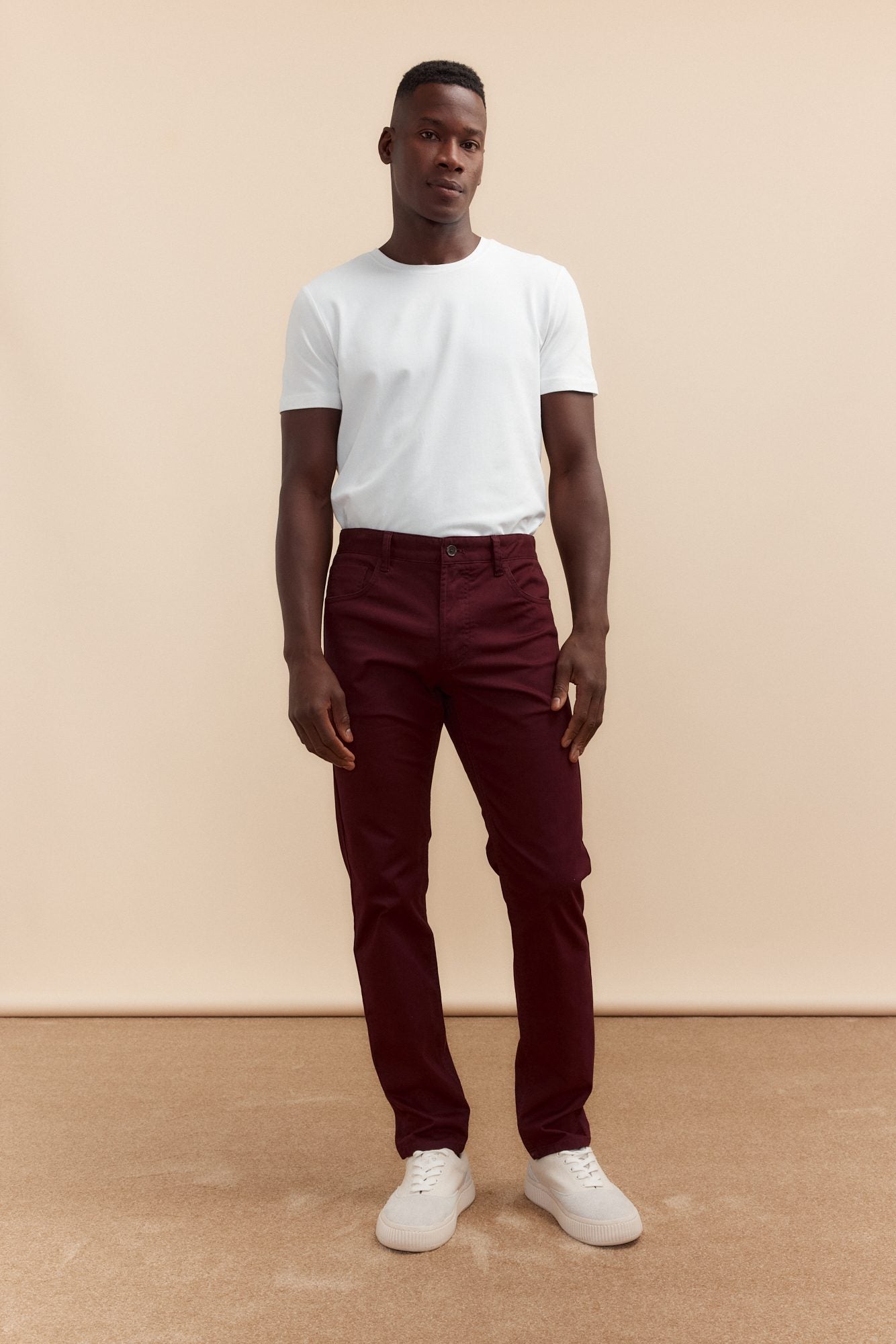 Slim fit 5-pocket pants