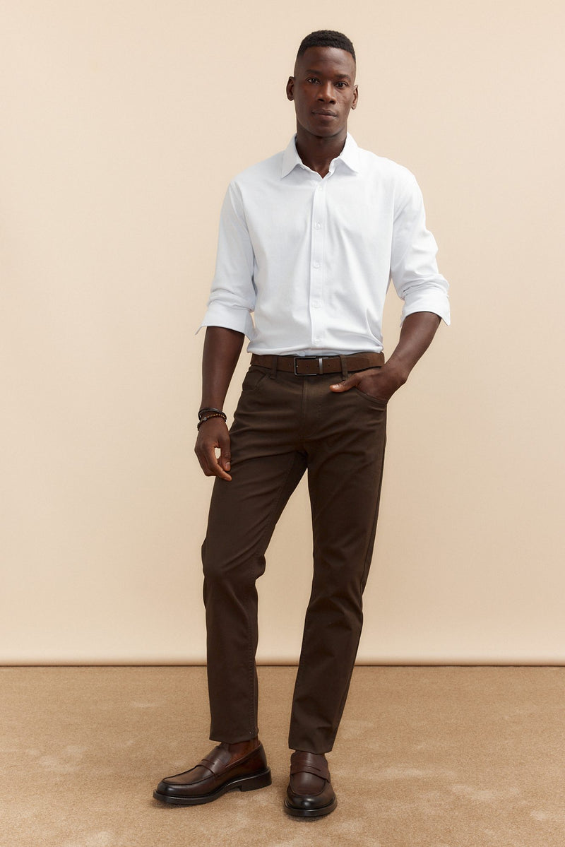 Slim fit 5-pocket pants