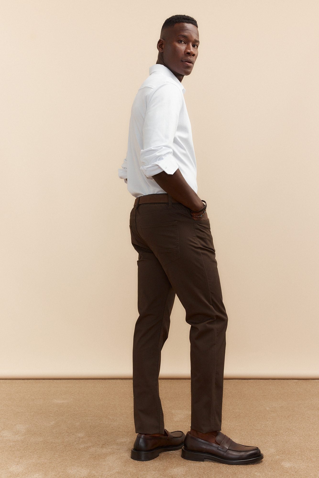 Slim fit 5-pocket pants