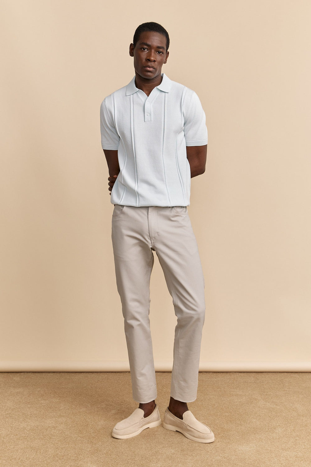 Slim fit five pocket pant