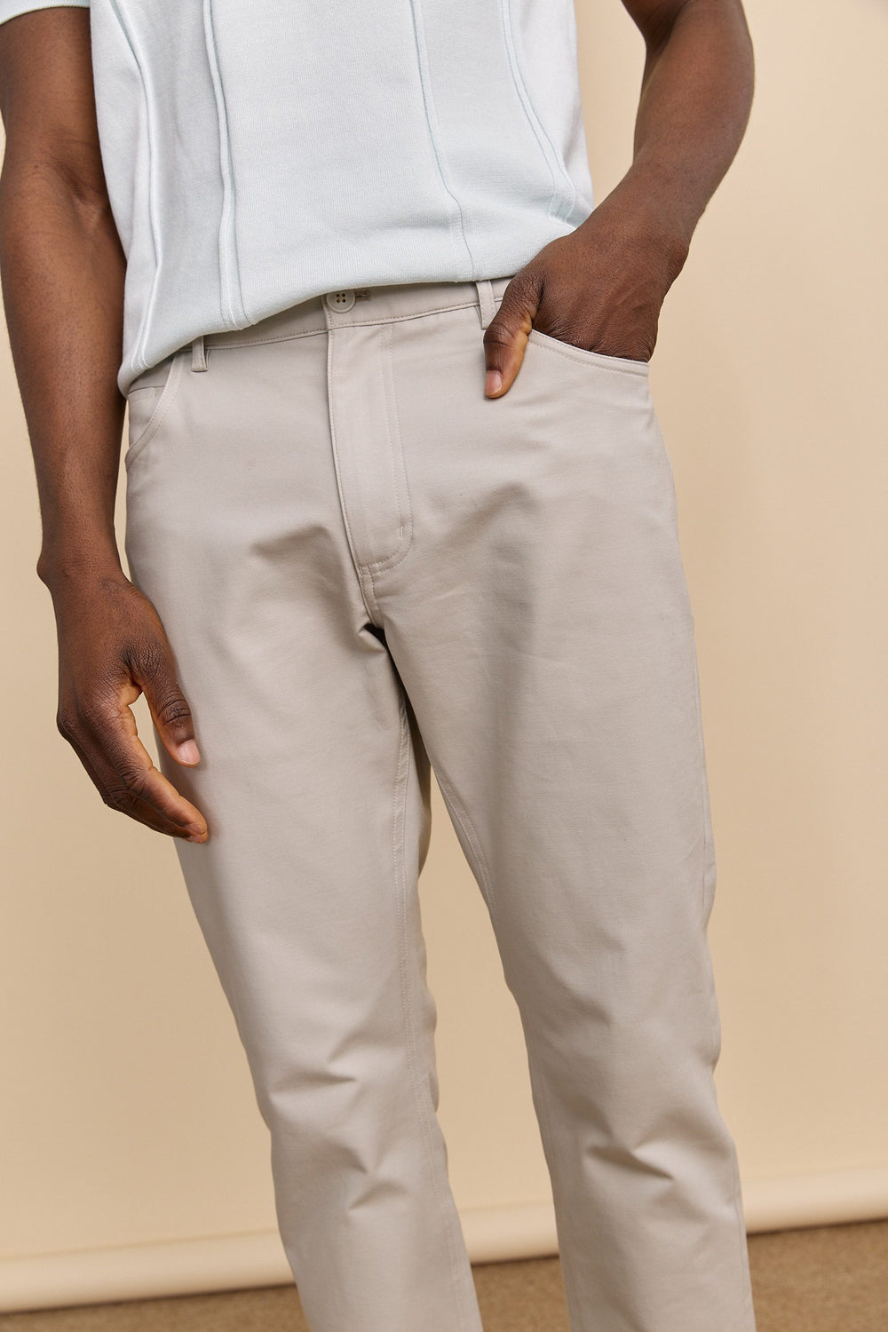 Slim fit five pocket pant