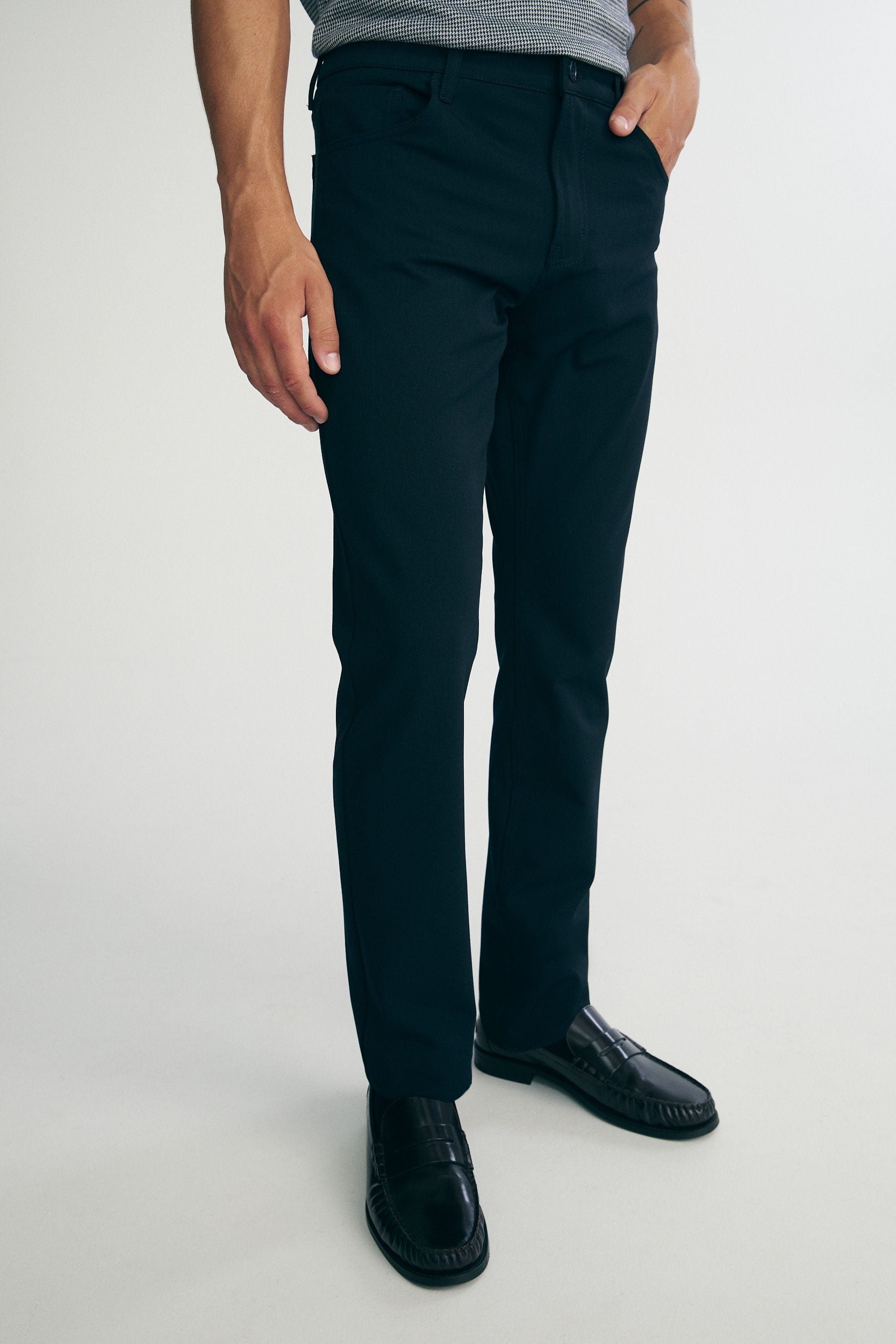 5 pockets slim fit pants