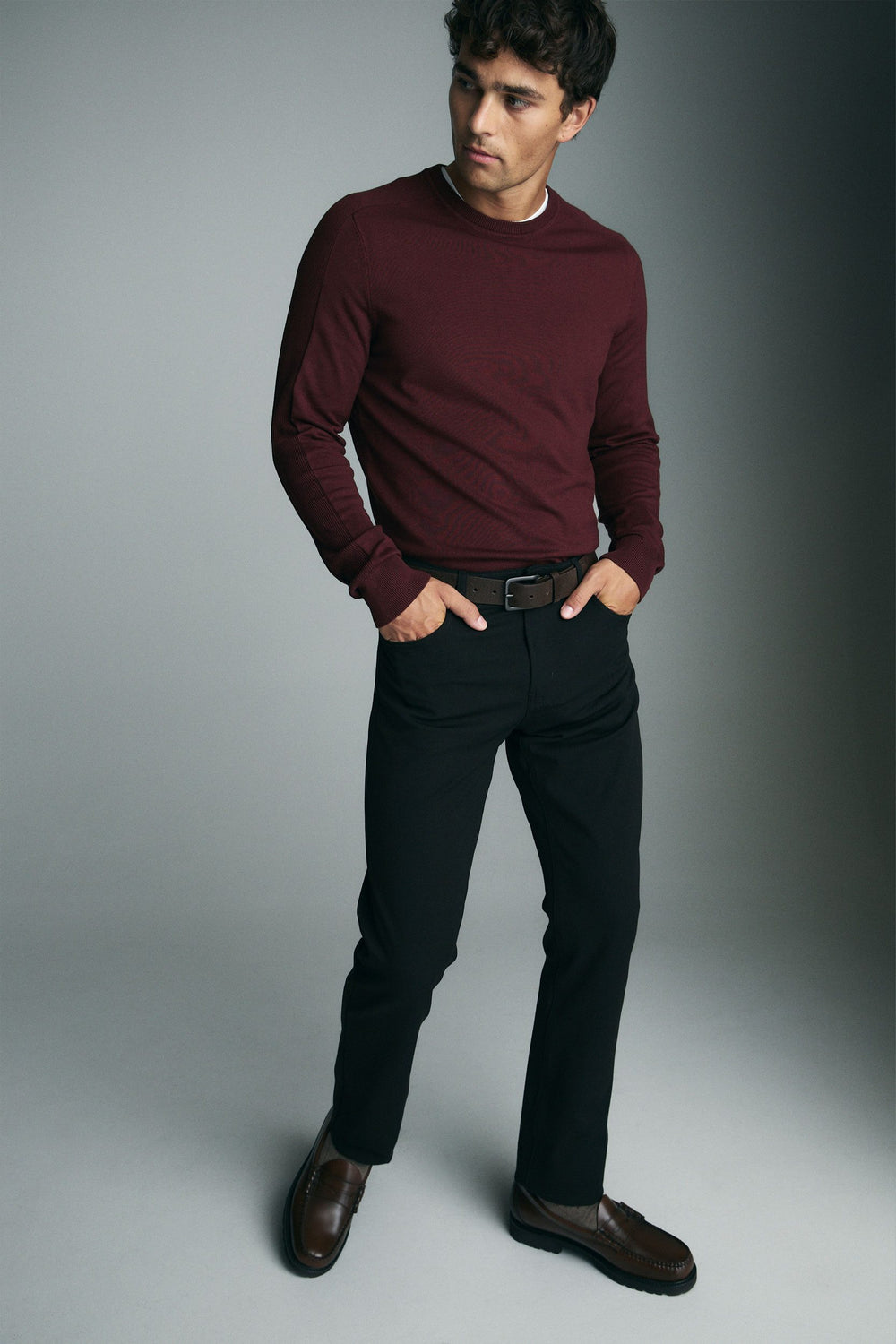 5 pockets slim fit pants