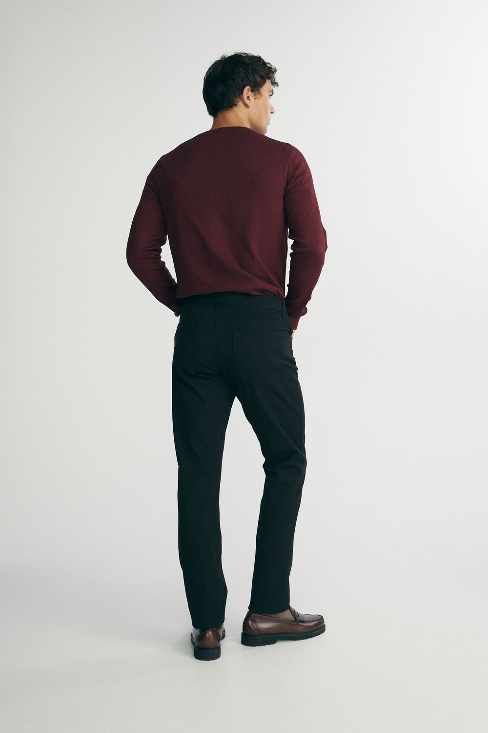 5 pockets slim fit pants