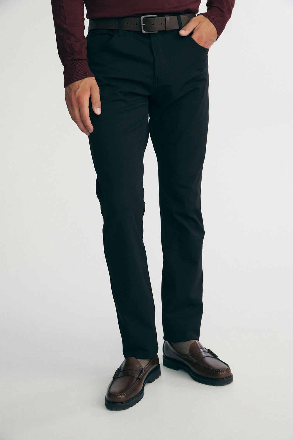 5 pockets slim fit pants