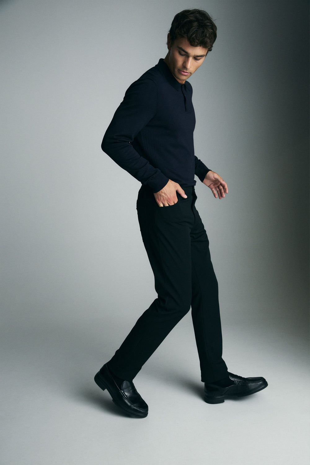 5 pockets slim fit pants