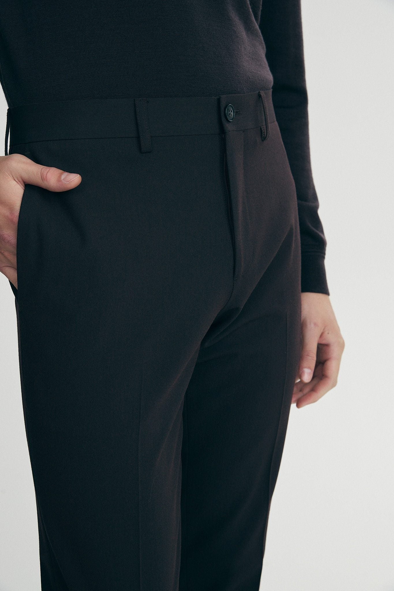 Burgundy pants