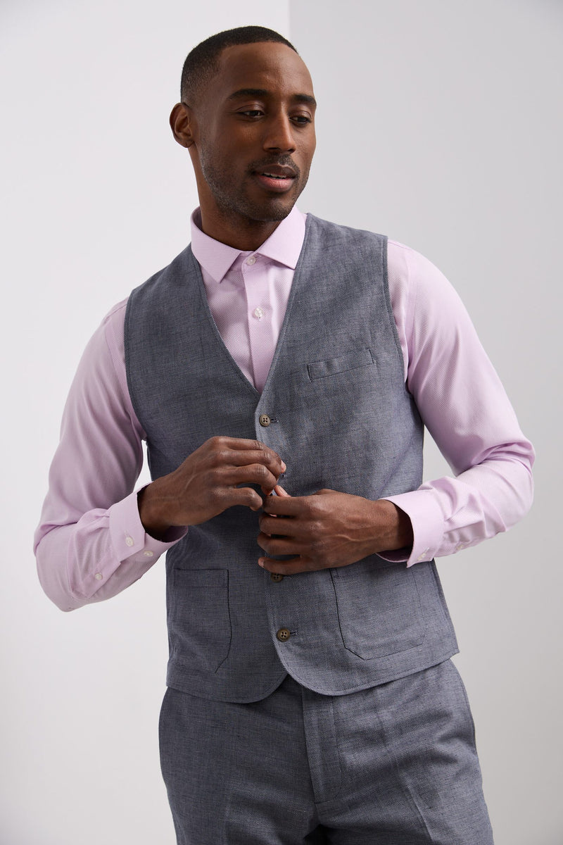 Linen vest