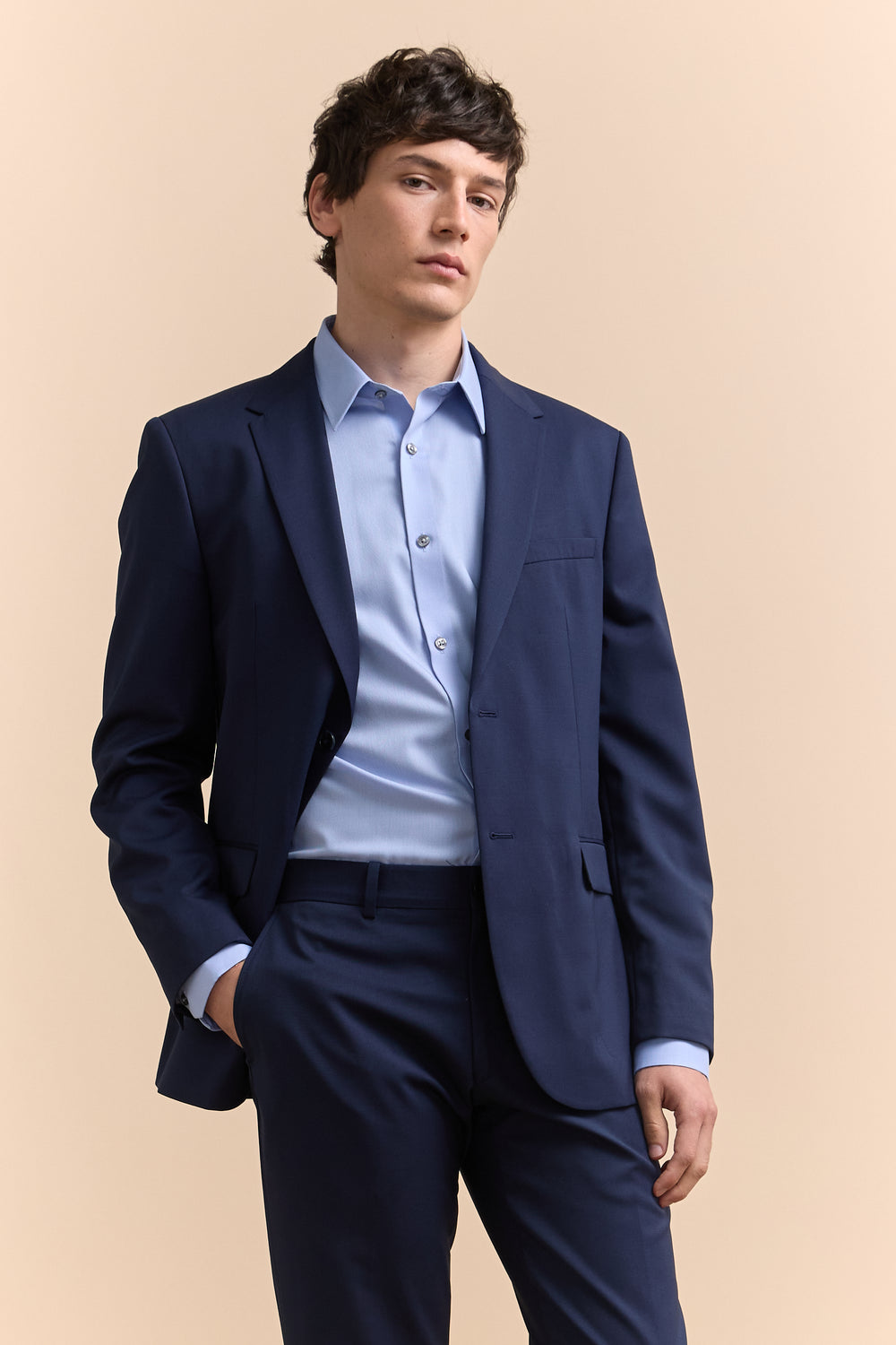 Travel Suit Fitted Blazer