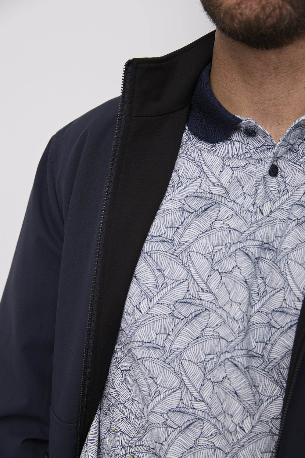 Reversible zip jacket
