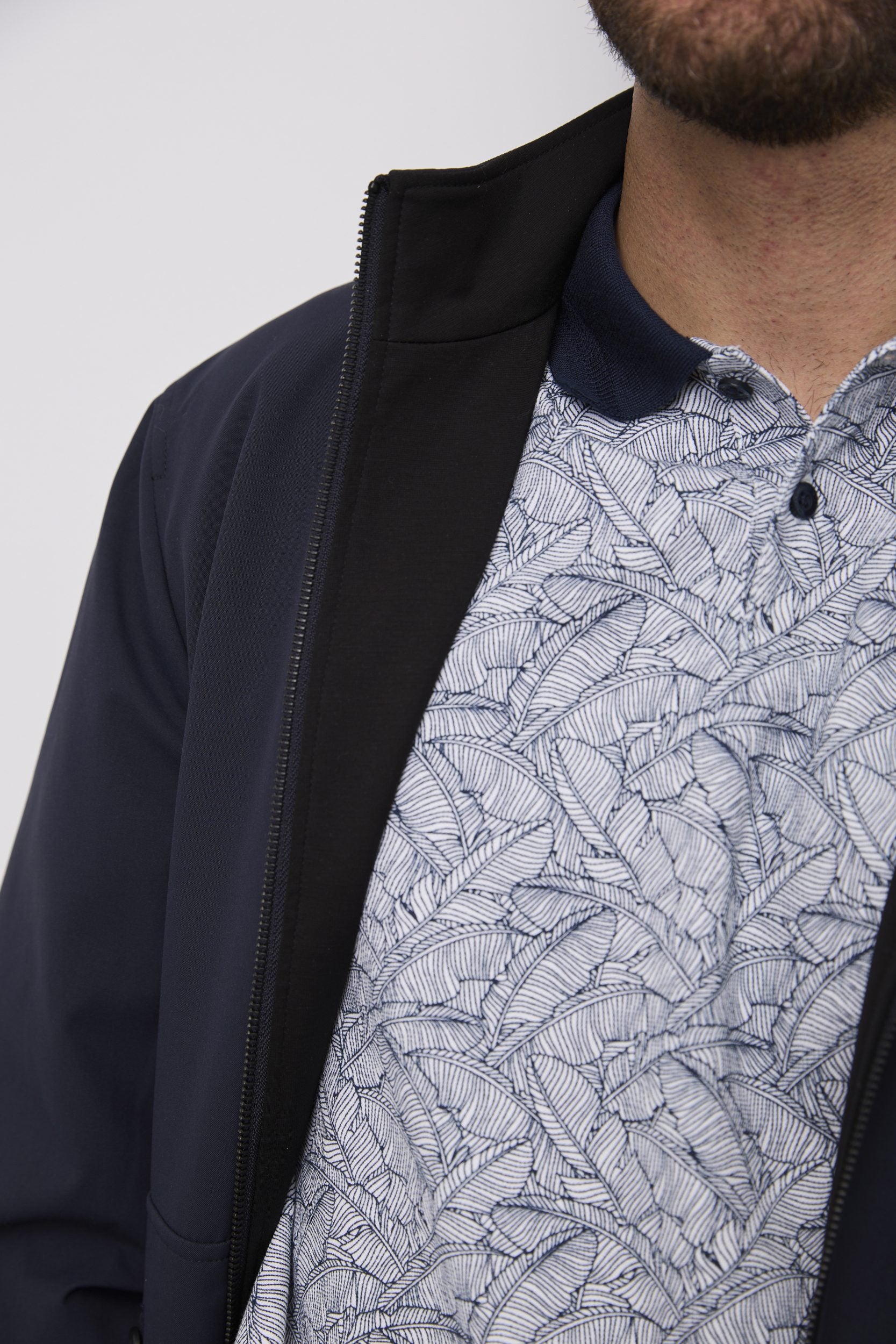Reversible zip jacket