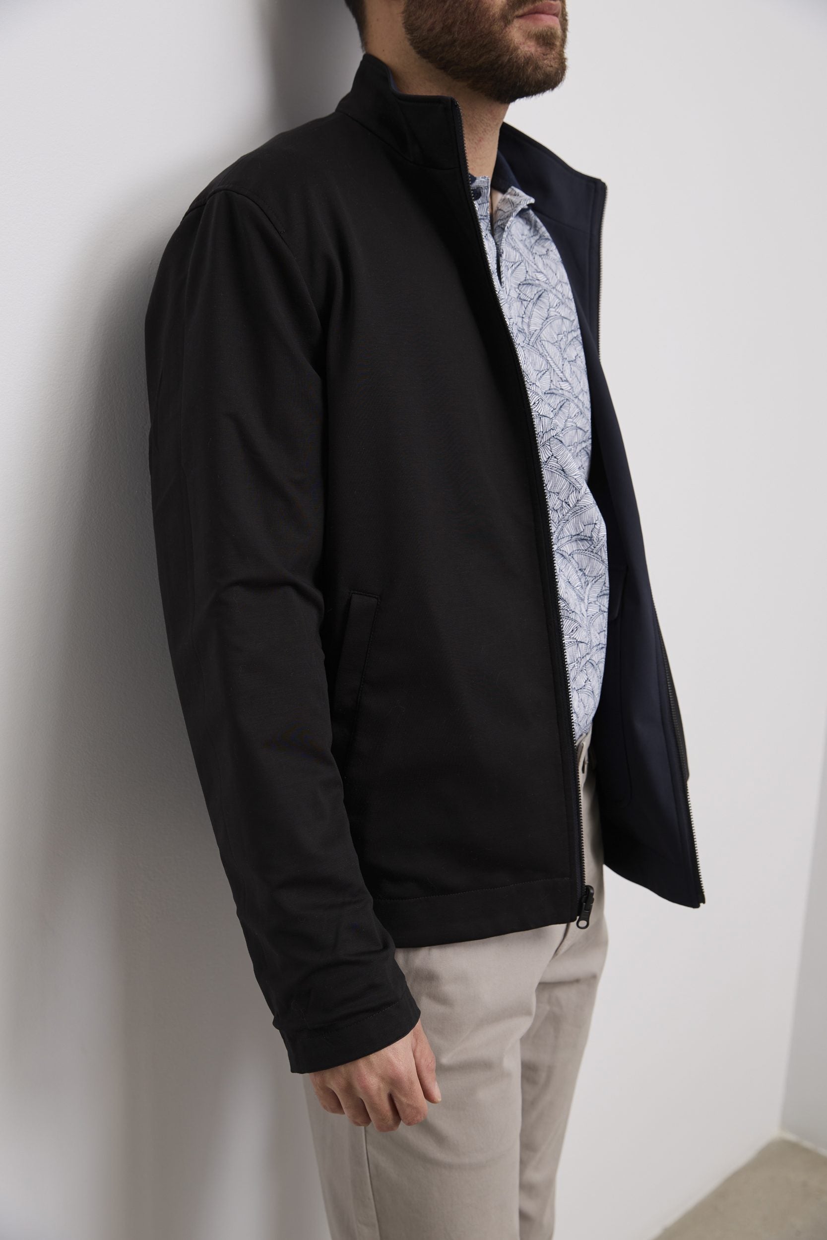 Reversible zip jacket