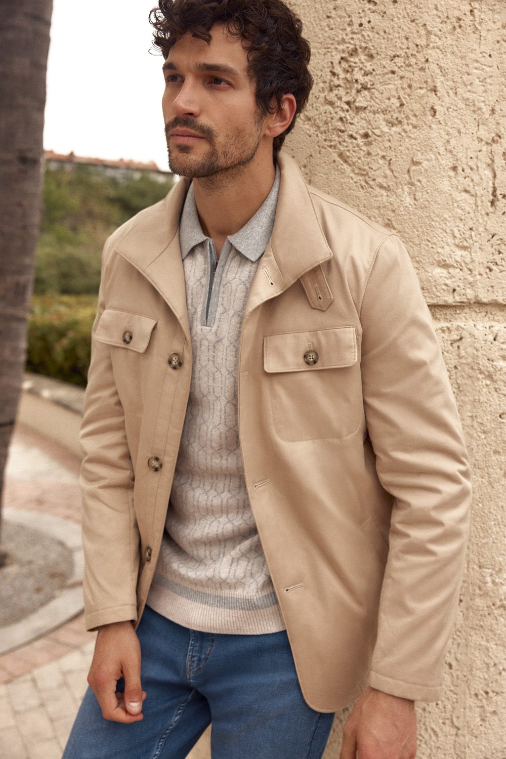 Reversible zip jacket