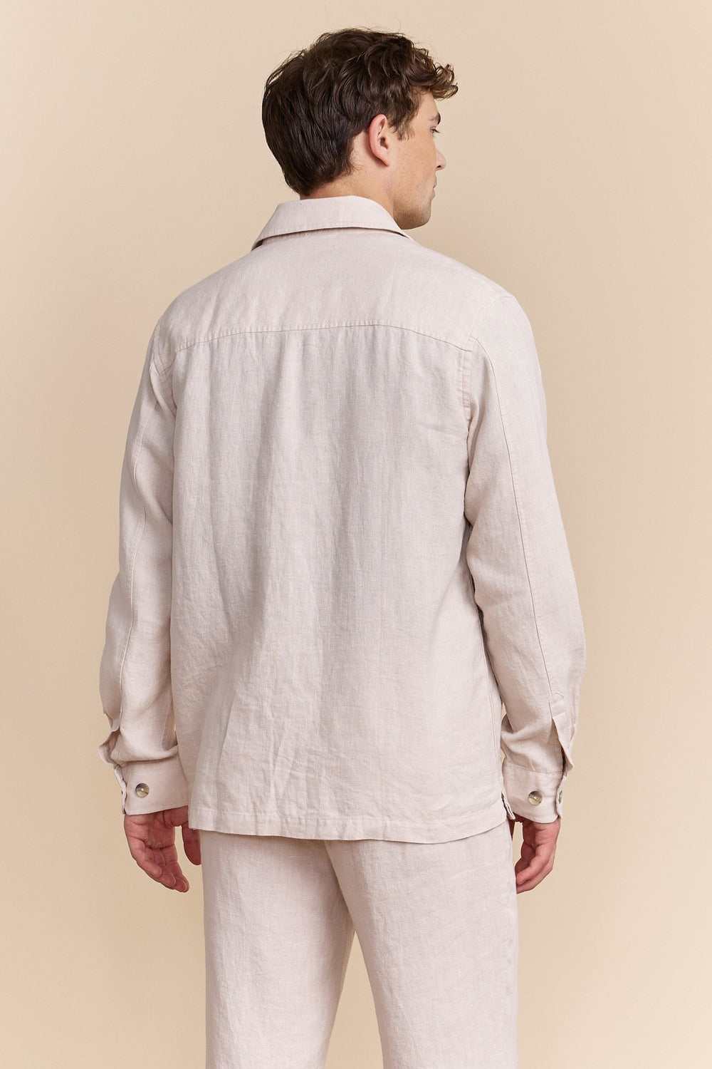 Linen overshirt