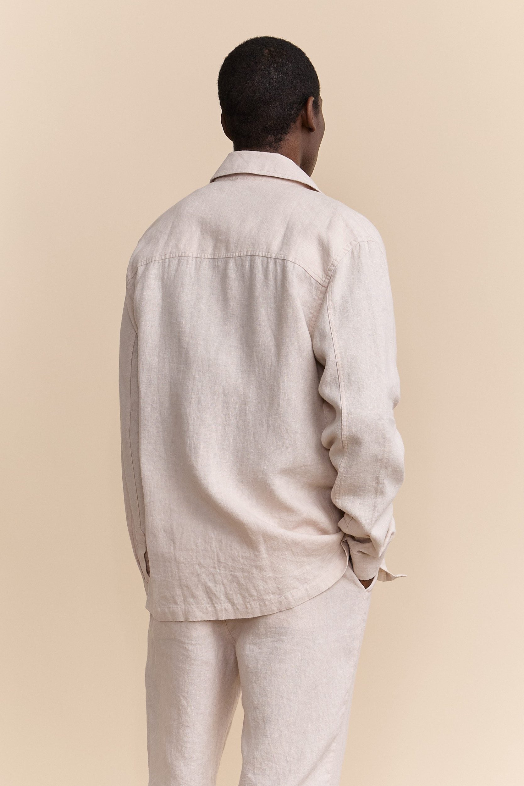 Linen overshirt